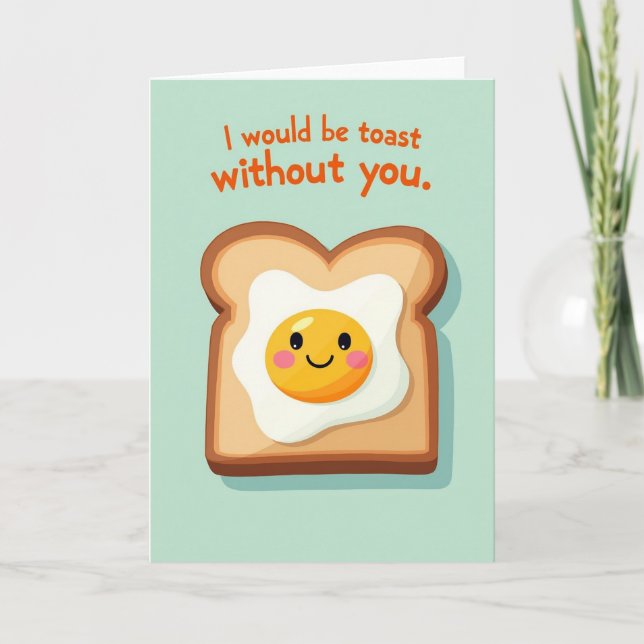 Tarjeta de 'Estaría Tostado Sin Ti' (Anverso)
