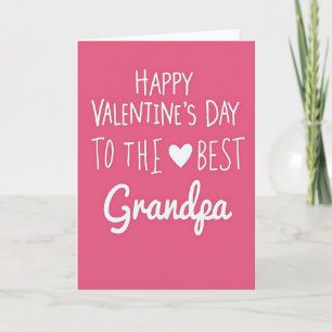 Tarjeta de estilo abuelo con corazón
