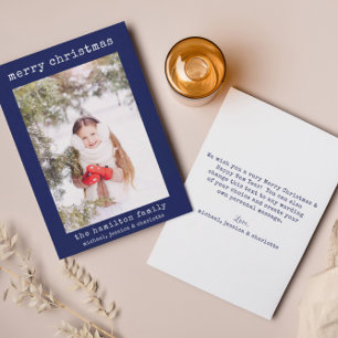 Tarjeta de estilo Minimalista con fotografía de Na