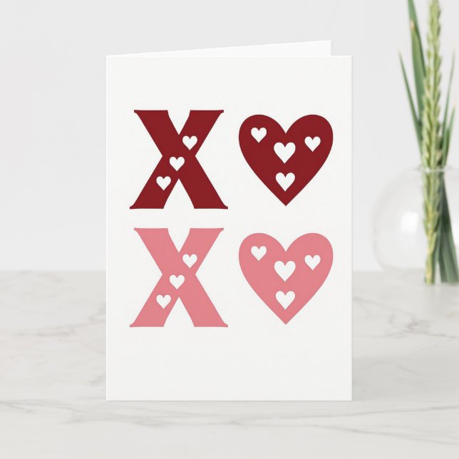 Tarjeta de estilo minimalista conmovedor (Anverso)