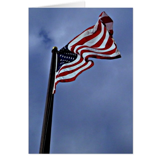 tarjeta de estrellas y rayas (Frente)