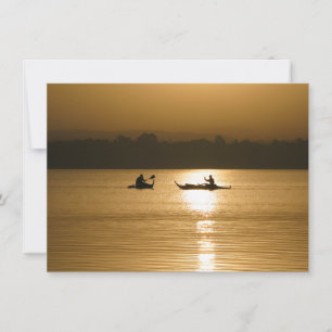 Tarjeta de Etiopía Lake Tana