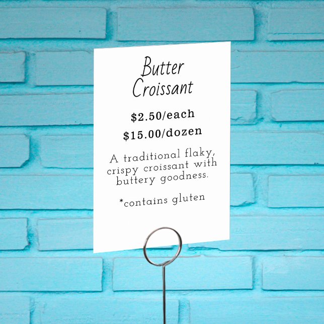 Tarjeta de etiqueta de comida cruzada para mantequ (Subido por el creador)
