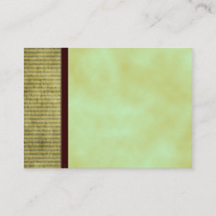 Tarjeta de etiqueta Green Tea Blank Craft