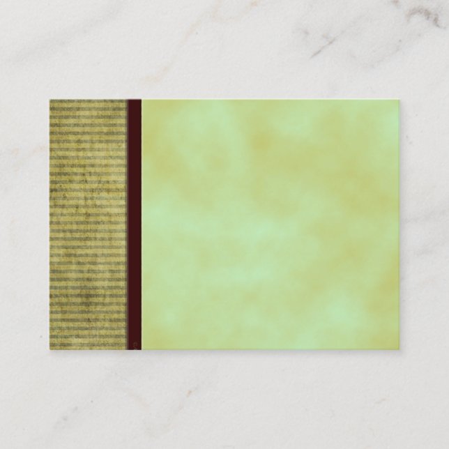 Tarjeta de etiqueta Green Tea Blank Craft (Anverso)