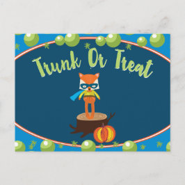 Tarjeta de evento comunitario 'Trunk or Treat'