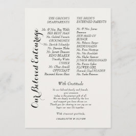 Tarjeta de evento de boda de vegetación botánica d