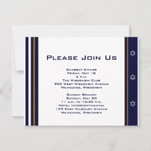 Tarjeta de eventos Daniel Jake Personalizado