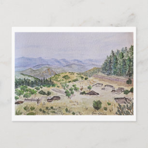 Tarjeta de Excavación Arqueológica del Mt. Lykaion