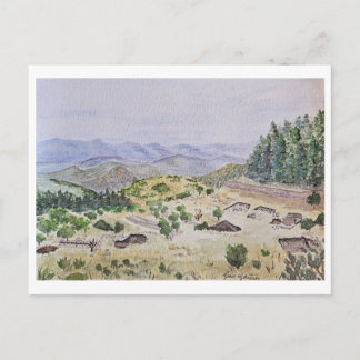 Tarjeta de Excavación Arqueológica del Mt. Lykaion