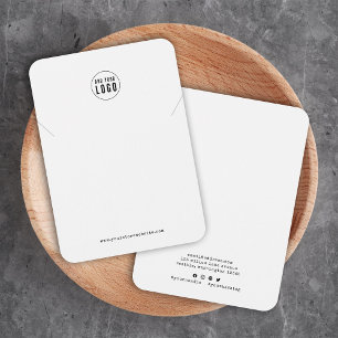 Tarjeta de exhibición de collar de máquina de escr