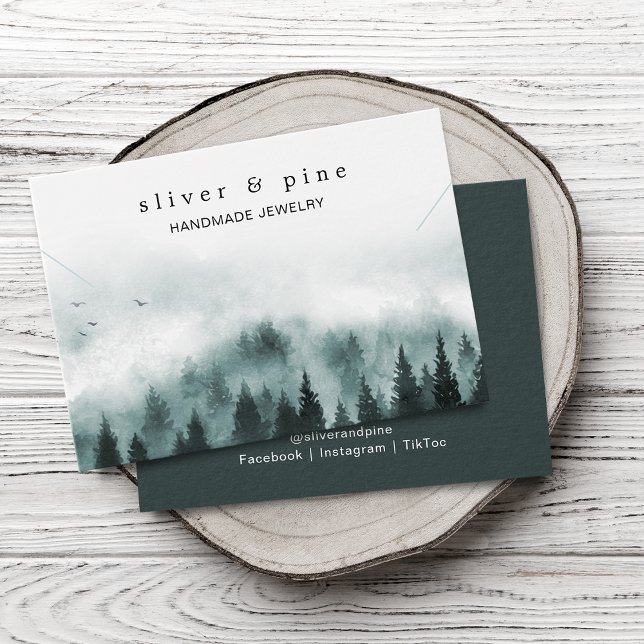 Tarjeta de exhibición de collar y pulsera de Monta (Misty Mountain Necklace Bracelet Display Card)