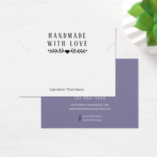 Tarjeta de exhibición de joyas de collar simple pú