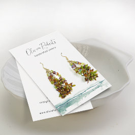 Tarjeta de exhibición de pendientes con guión mode