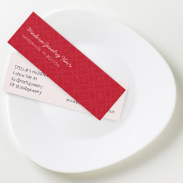 Tarjeta de exhibición de pendientes de botón de pa