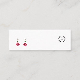 Tarjeta de exhibición de pendientes de stud   Exhi