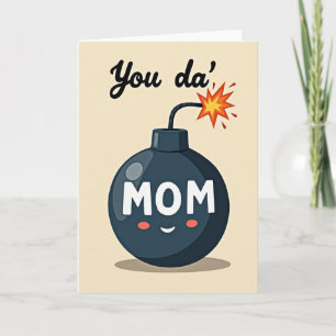 Tarjeta de explosión dulce del día de la madre