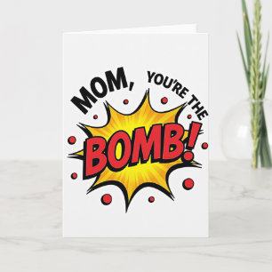 Tarjeta de explosión para mamá asombrosa