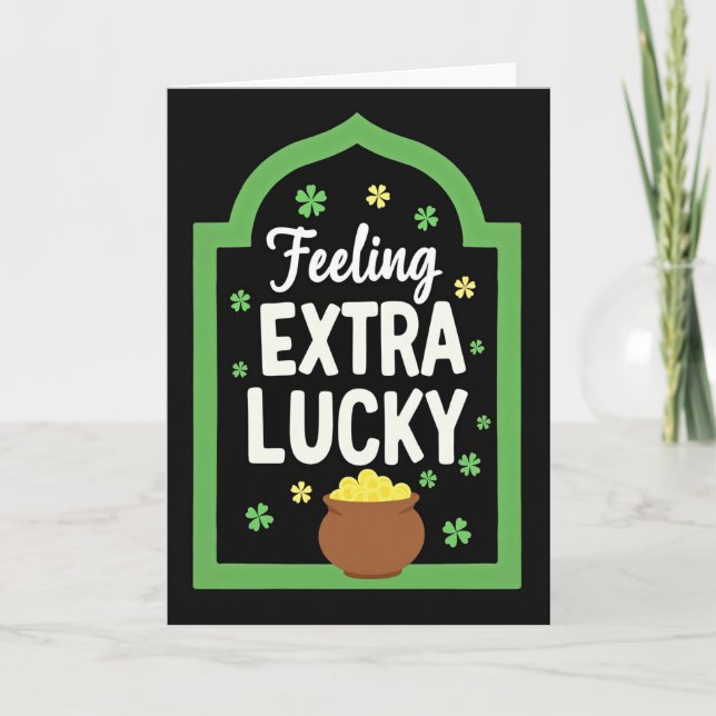 Tarjeta de Extra Suerte Buena Fortuna (Anverso)