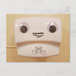 Tarjeta de eyebombing de sentido del humor seco