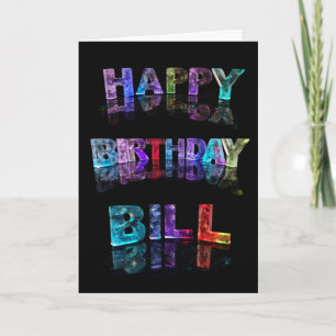 Tarjeta de factura de cumpleaños feliz