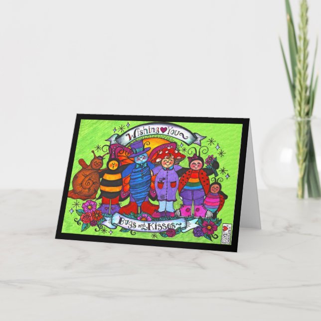 Tarjeta de fallos y besos (Anverso)