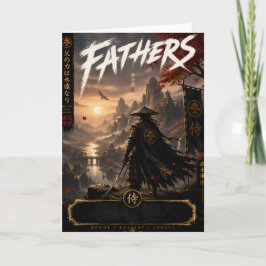 Tarjeta de Fantasía del Padre Samurái