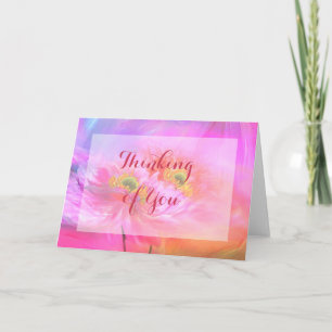 Tarjeta de fantasía floral