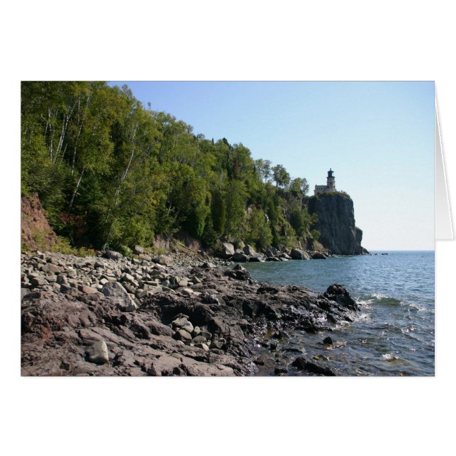 Tarjeta de faro de Rock Split (Anverso (Horizontal))