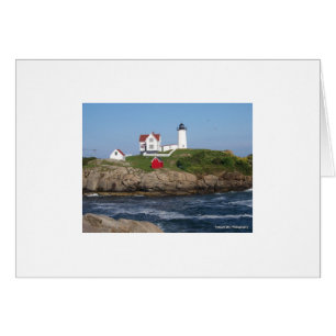 Tarjeta de faro nubble