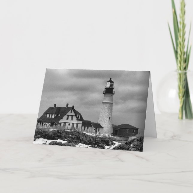 Tarjeta de faro Portlandhead (Anverso)