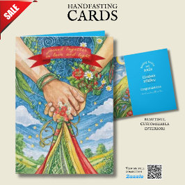 TARJETA DE FASTADO DE MANO PERSONALIZADA ÁRBOL CEL