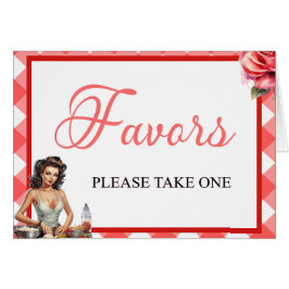 Tarjeta de favoritos de la fiesta de la bachillera