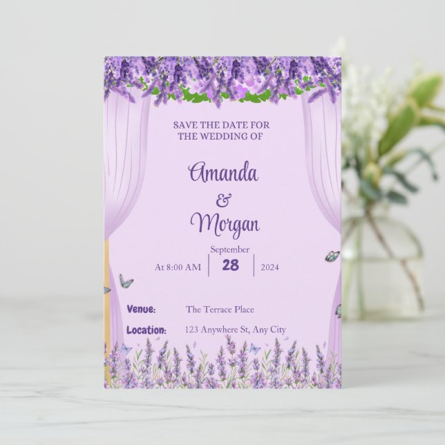 Tarjeta de fecha de salvación de la felicidad de L (Anverso de pie)