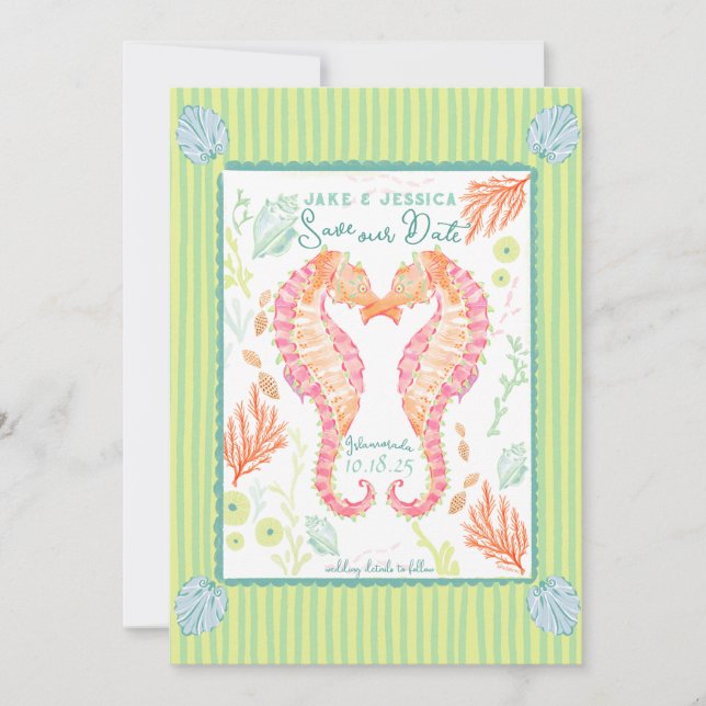 Tarjeta de fecha plana (Anverso)