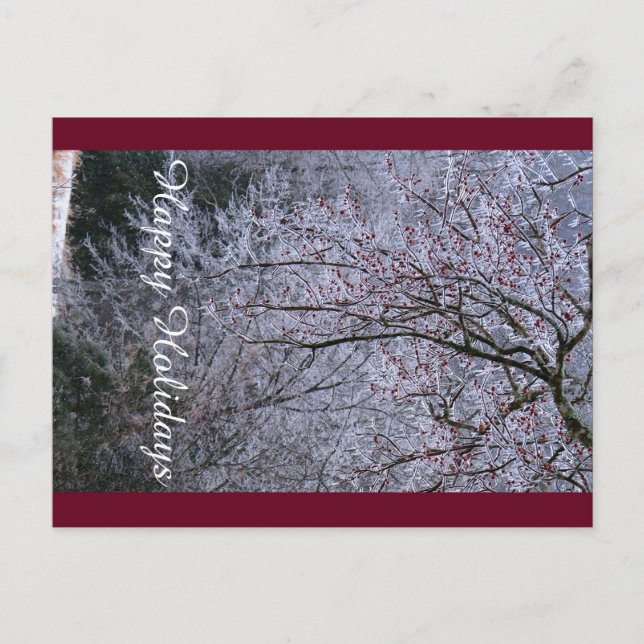 Tarjeta de Felices Fiestas (Anverso)