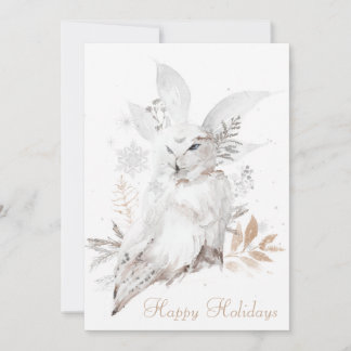 Tarjeta de Felices Fiestas de 5x7 con Sobres de Bú