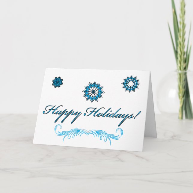 Tarjeta de Felices Fiestas No Denominativas (Anverso)