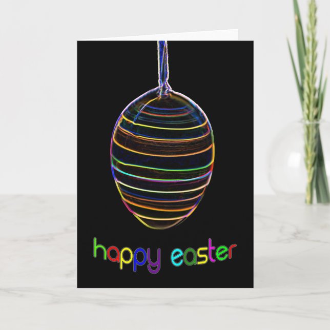 Tarjeta de Felices Pascuas para tus seres queridos (Anverso)