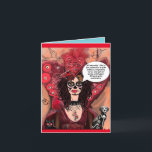Tarjeta de felicitación<br><div class="desc">Badgirlart</div>