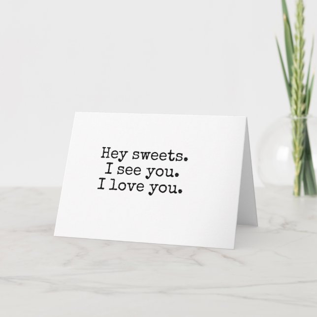 Tarjeta de felicitación (Anverso)