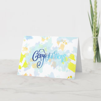 Tarjeta de felicitación
