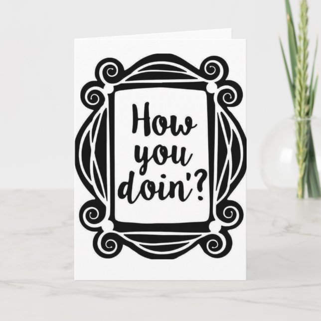 Tarjeta de felicitación (Anverso)