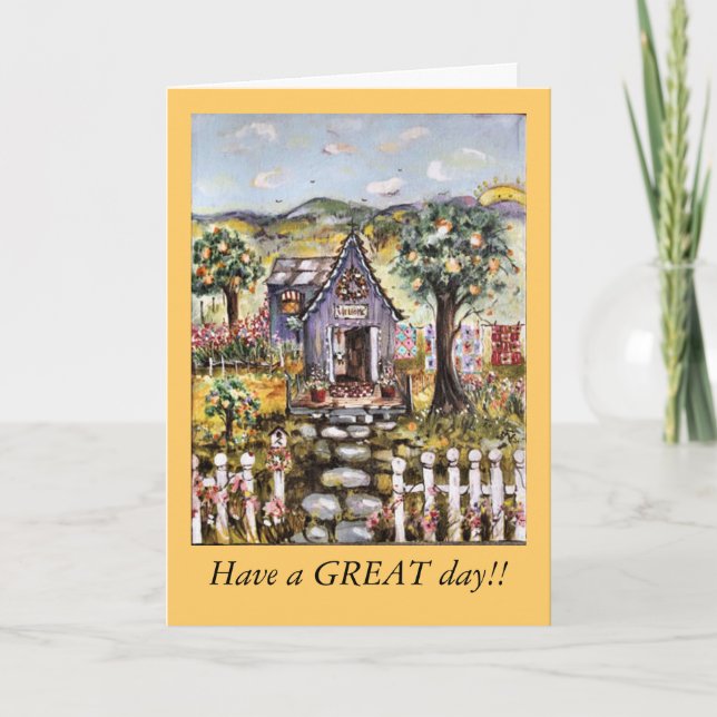 tarjeta de felicitación (Anverso)