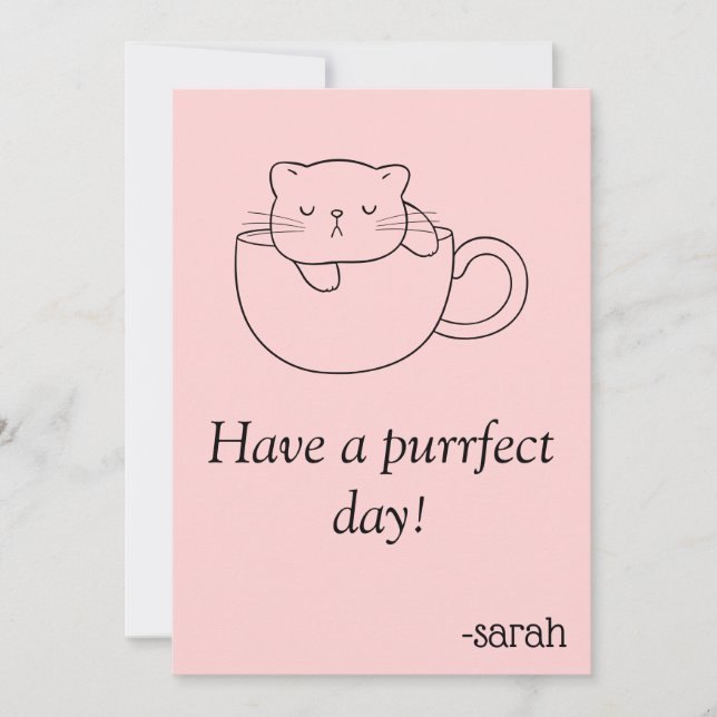 Tarjeta de felicitación (Anverso)