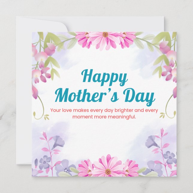 Tarjeta de felicitación (Anverso)