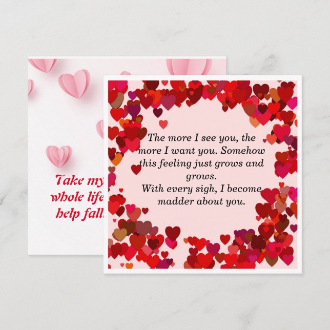 Tarjeta de felicitación (Anverso / Reverso)