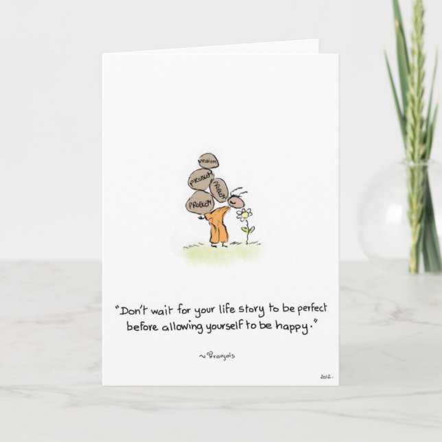 Tarjeta de felicitación (Anverso)