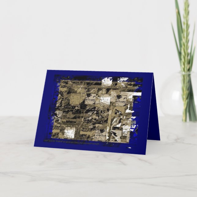 Tarjeta de felicitación 01 sin título (Anverso)