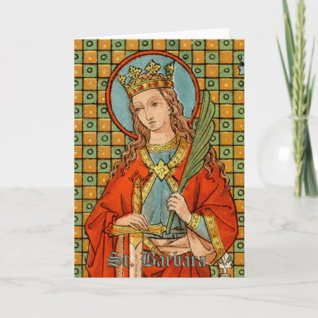 Tarjeta de felicitación 1 de St. Barbara (JP 01) (Anverso)